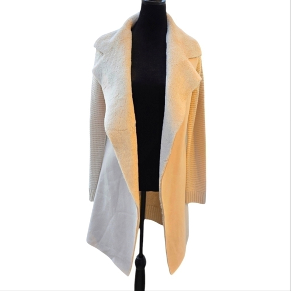 Stella + Lorenzo Jackets & Blazers - Stella & Lorenzo faux fur suede jacket small